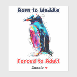 Adesivo Pinguim