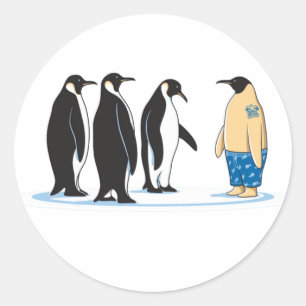 Adesivo Pinguim