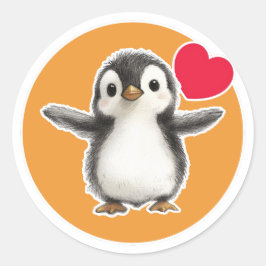 Adesivo Pinguim Cujo