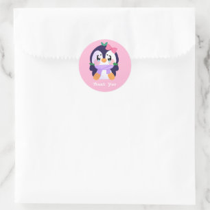 Adesivo Pinguim Cuto Simples