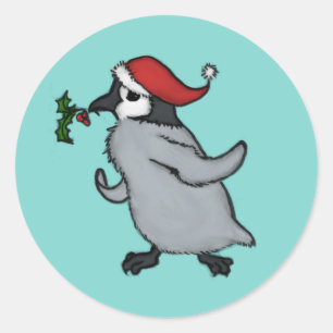 Adesivo Pinguim do Natal