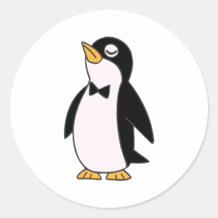 Adesivo pinguim do pepe