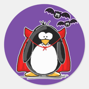 Adesivo Pinguim do vampiro