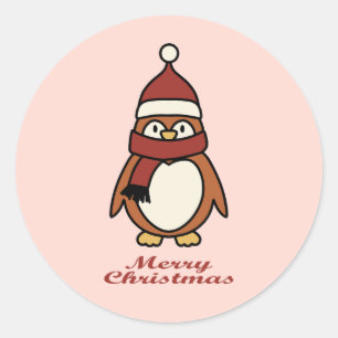 Adesivo Pinguim-doce-de-xmas