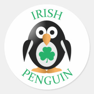 Adesivo Pinguim irlandês
