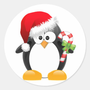 Adesivo Pinguim Natal