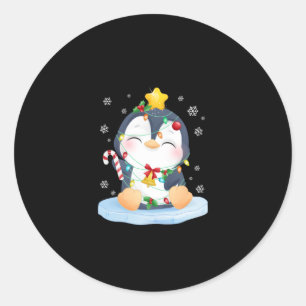 Adesivo Pinguim Natal Feliz Natal
