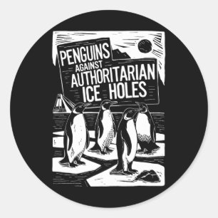 Adesivo Pinguins Contra Furos De Gelo Autoritários Anti Tr