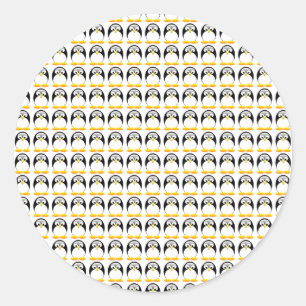 Adesivo Pinguins minúsculos