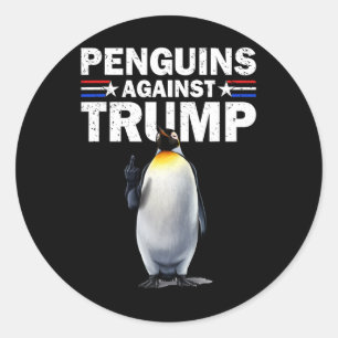 Adesivo Pinguins Pinguins Contra Pinguins Engraçados