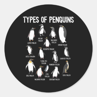 Adesivo Pinguins Pinguins Do Mundo Tipos De Pinguins