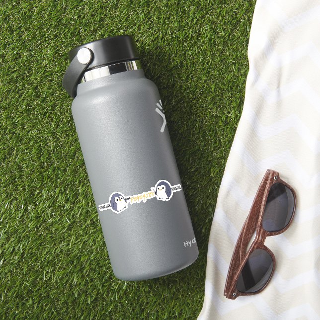 Adesivo "Pinguins Psicóticos" (HydroFlask Insitu)