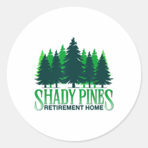 Adesivo Pinheiro Shady Pines Árvore de Pinheiro Caminhada