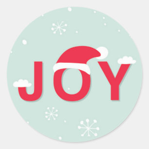 Adesivo Pinheiros De Feriado De Joy Snow