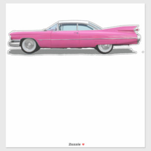 ADESIVO PINK CADDY CARRO MORRE ESTILO GRANDE ESTICADOR