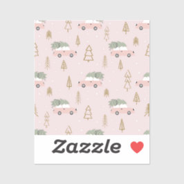 Adesivo Pink Christmas Stickers