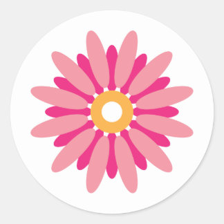Adesivo Pink Daisy Sticker