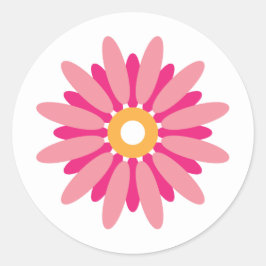 Adesivo Pink Daisy Sticker