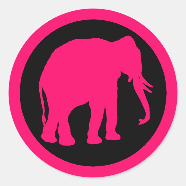 ADESIVO PINK ELEPHANT (Frente)