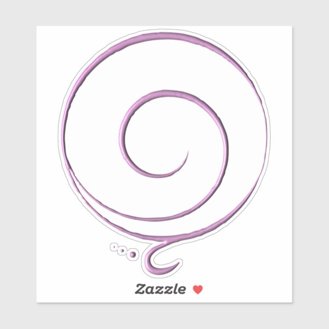 Adesivo Pink Gratitude  (Folha)