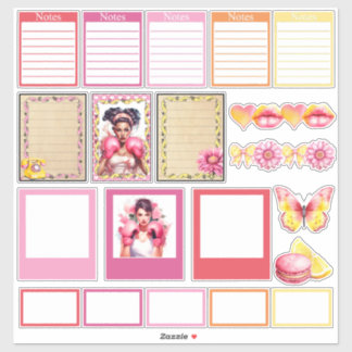 Adesivo Pink Lemonade Set 2 Planner Stickers