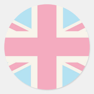 Adesivo Pink Lovely Classic Union Jack British(UK) Flag