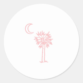 Adesivo Pink Palmetto Moon Sticker