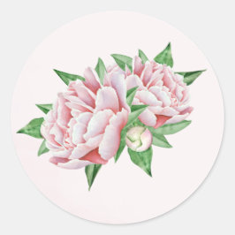 Adesivo Pink Peony Stickers
