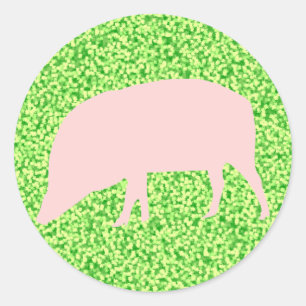 Adesivo Pink Pig Sticker