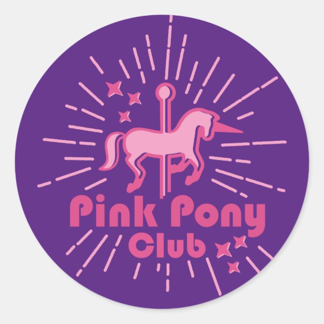 Adesivo Pink Pony Club (Frente)