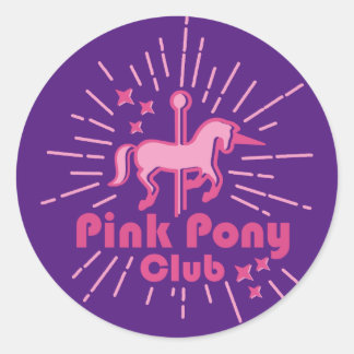 Adesivo Pink Pony Club