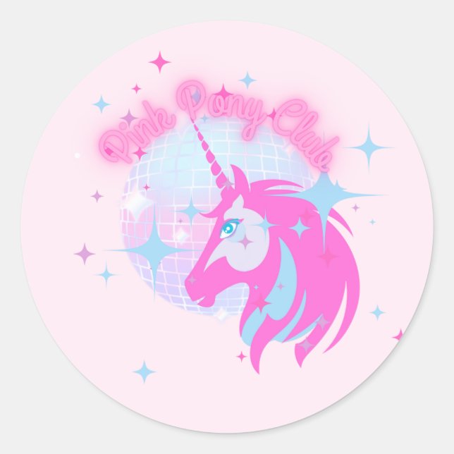 Adesivo Pink Pony Club (Frente)