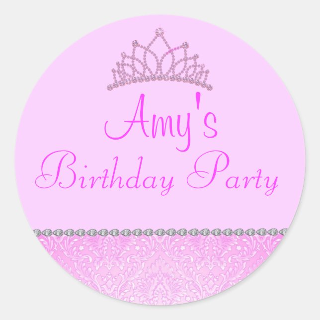 Adesivo Pink Princess Sticker (Frente)