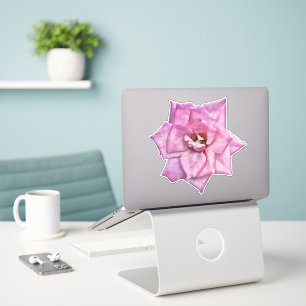 Adesivo Pink Rose Art Sticker