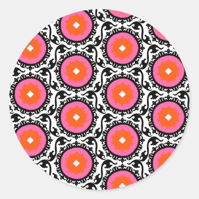 Adesivo Pink Suzani (Frente)