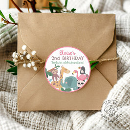 Adesivo Pink Wild Animal