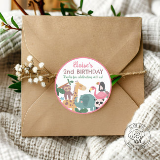 Adesivo Pink Wild Animal