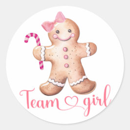 Adesivo Pink Winter Cookie Team Girl Sticker