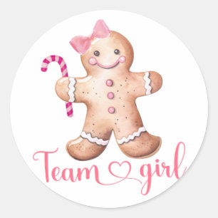 Adesivo Pink Winter Cookie Team Girl Sticker