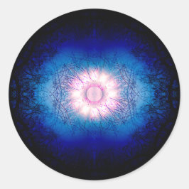 Adesivo Pink Winter Sun Mandala