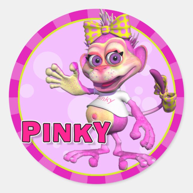 Adesivo Pinky Stickers Diversos (Frente)