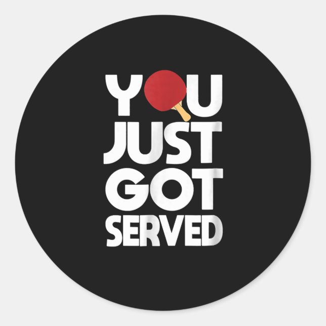 Adesivo Pino da Borboleta do Tênis da mesa da (Frente)