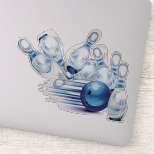 Adesivo Pino de boliche e palheta