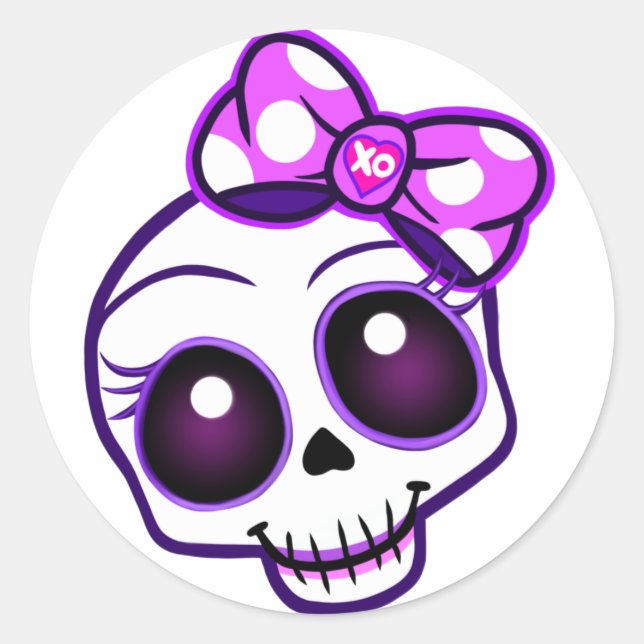 Adesivo Pino do Botão Cawaii Cute (Frente)