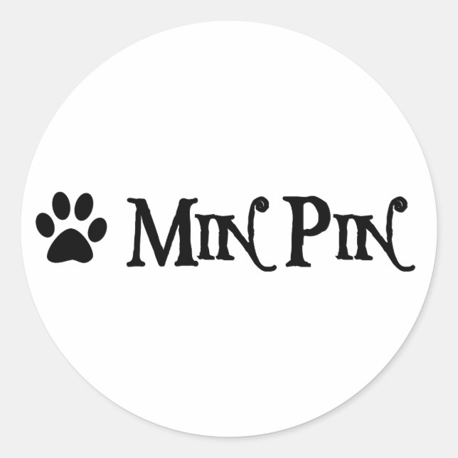 Adesivo Pino Mín (estilo pirata com impressão digital) (Frente)