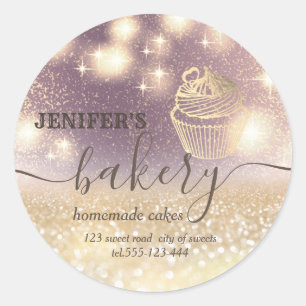 Adesivo Pino rolante brilhante e panificação de script che