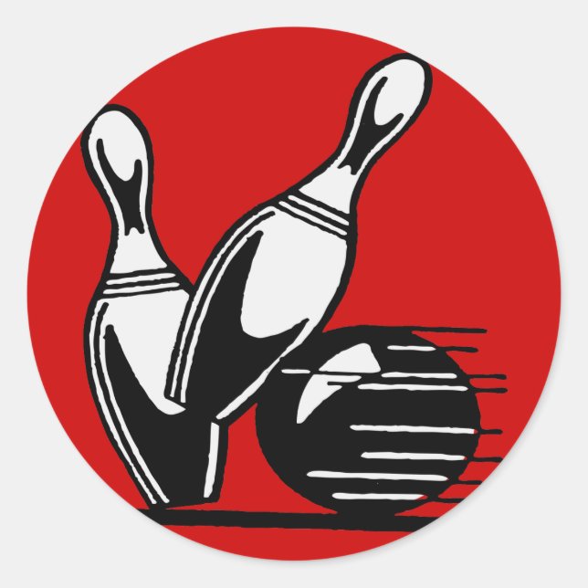 Adesivo Pinos de Boliches Retroativas Personalizáveis (Frente)