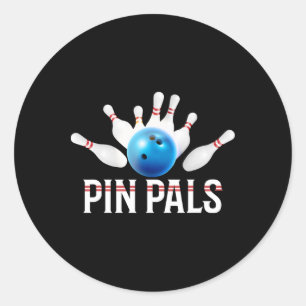 Adesivo Pinos Pinos Para Bolas Boliches Engraçadas