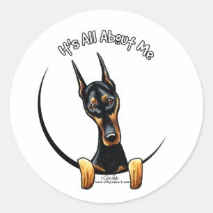 Adesivo Pinscher IAAM do Doberman