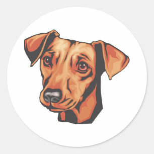 Adesivo Pinscher Miniatura